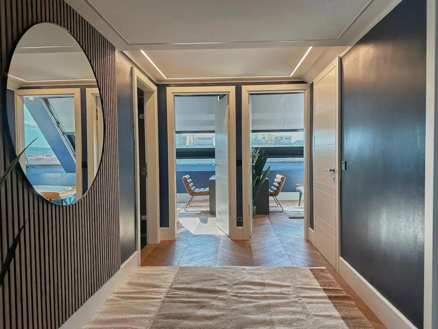 Appartement Next To Augarten I Penthouse I Rooftop Terrace I